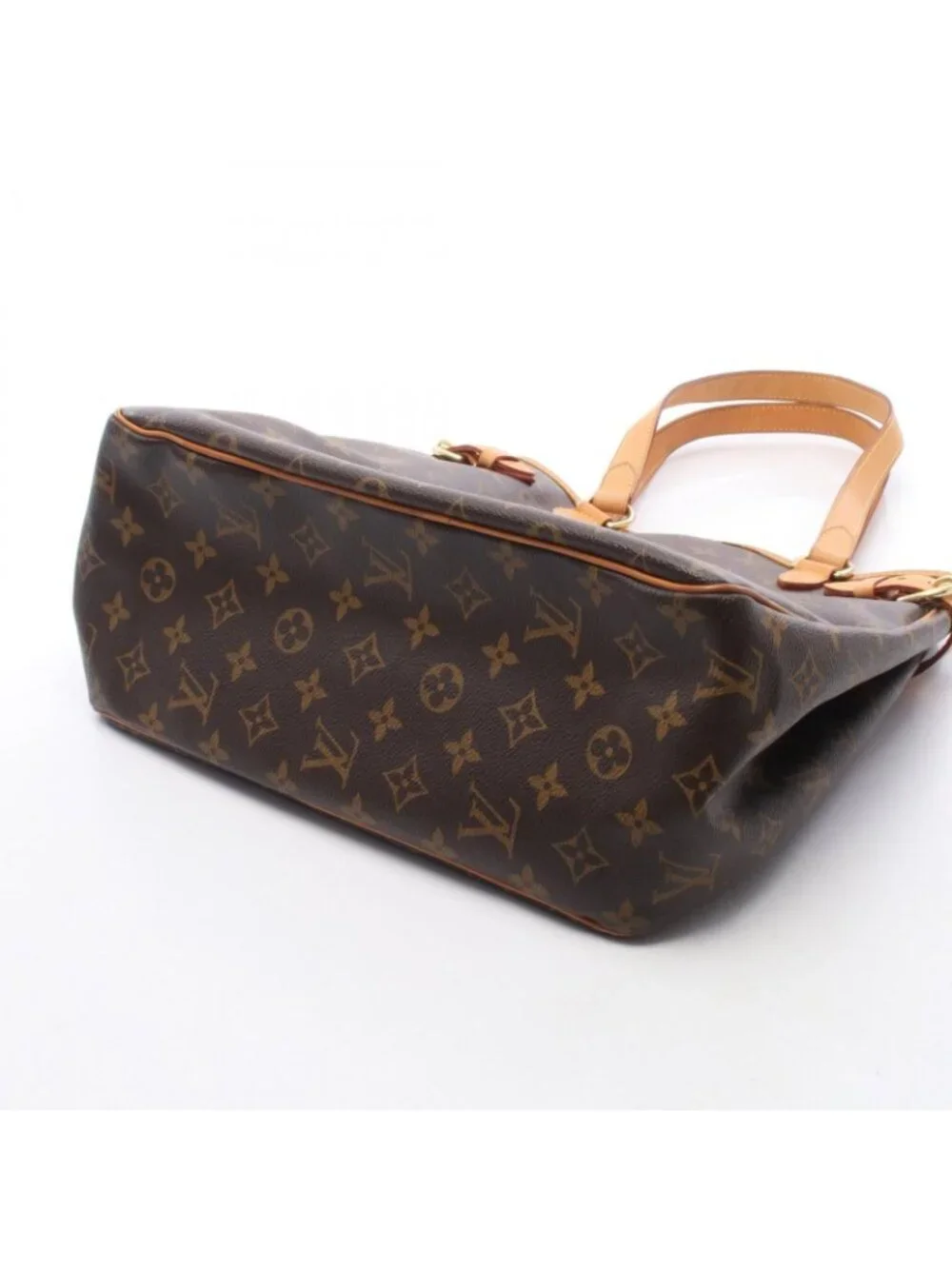 Louis Vuitton Tote Batignolles Vertical Canvas Leather
